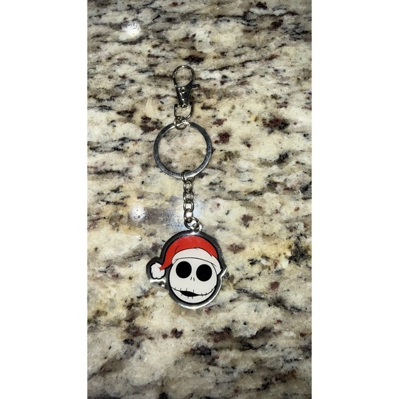 Other - Disney The Nightmare Before Christmas Keychain Santa Jack Box B